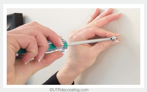 Hang a Mirror: Use a Screw and Anchor in One